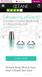 Mobile Screenshot of oceanebeauty.com